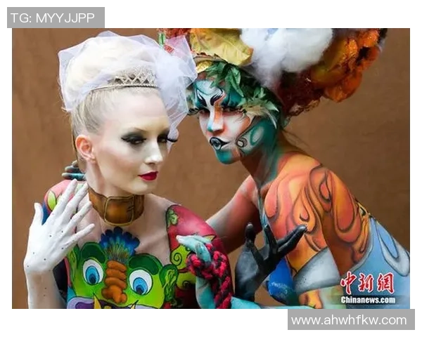 国外人体彩绘足球宝贝展现艺术魅力与运动激情的完美结合