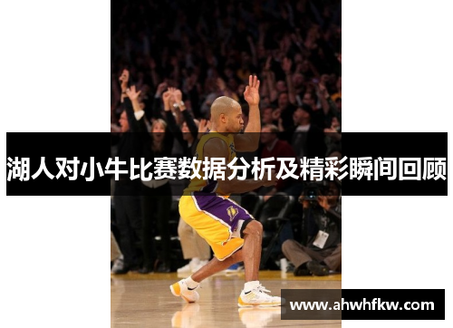 湖人对小牛比赛数据分析及精彩瞬间回顾