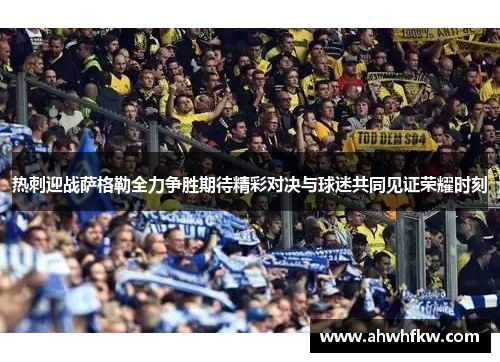 热刺迎战萨格勒全力争胜期待精彩对决与球迷共同见证荣耀时刻